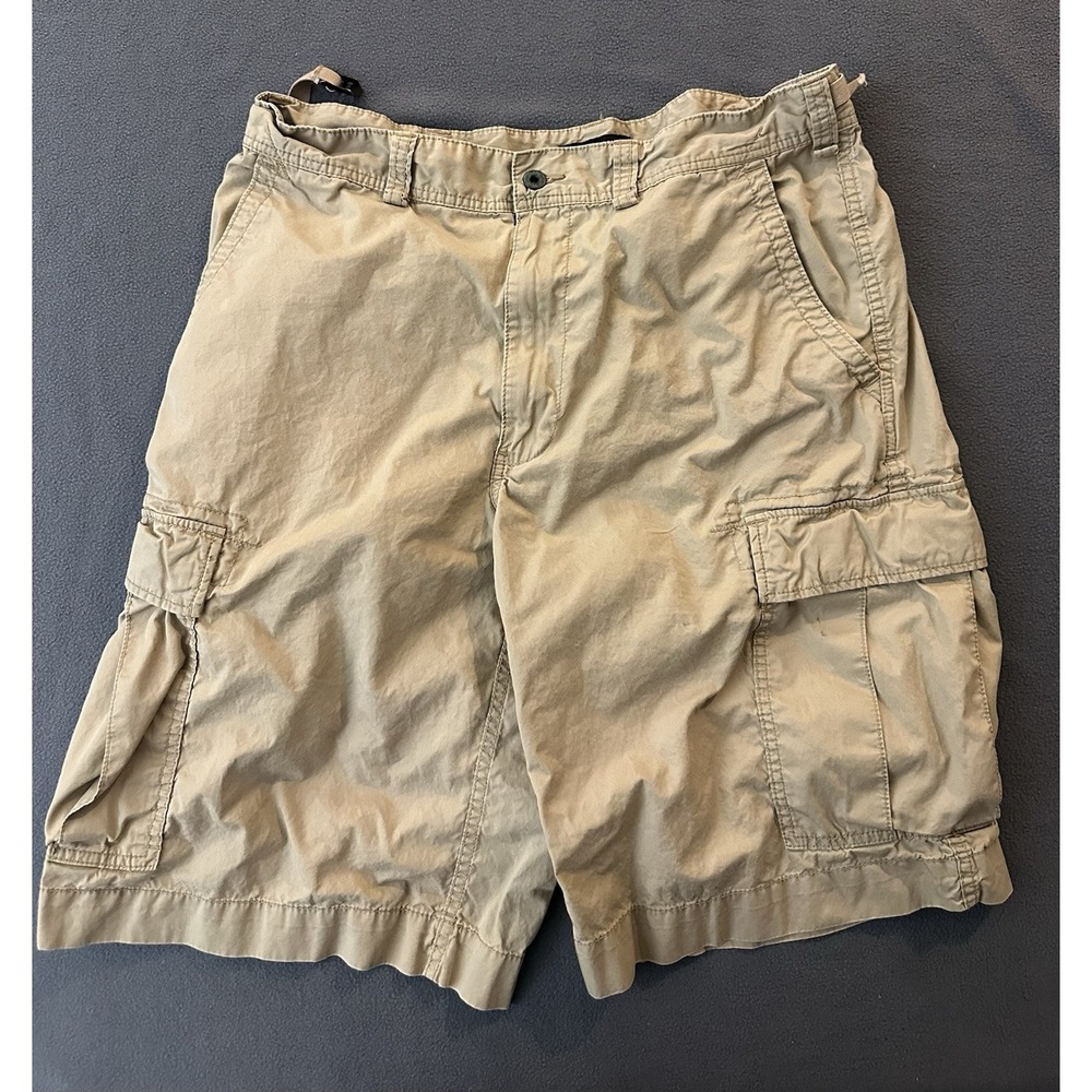 Polo Jeans Co Ralph Lauren Military Surplus Cargo Shorts Military Y2K Mens 36